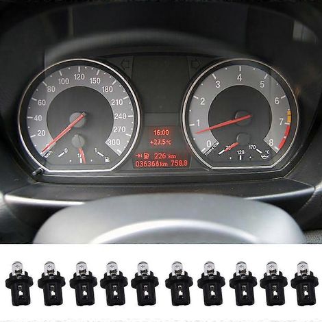 Ampoules et supports de tableau de bord de précision pour l'éclairage des instruments de moto (1/4)