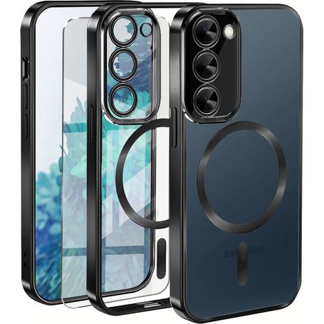 Schutzhülle für Samsung Galaxy S20 FE, Electro MagSafe, schwarz + Displayschutzfolie aus Glas (1/5)