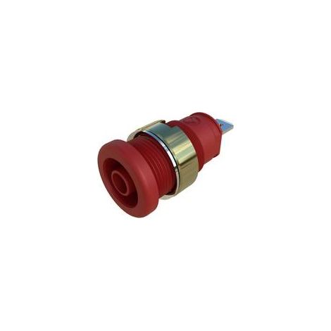 Hirschmann Test & Measurement SEB 2610 F4,8 Ni rot Prise encastrée de sécurité rouge 1 pc(s) (1/2)