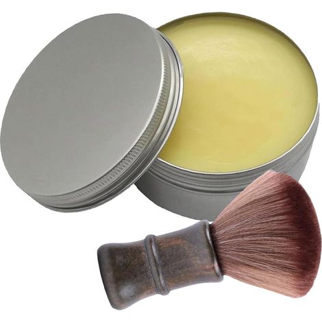pour Cuir,Conditionneur en Crème Huileuse Baume Nourrissant pour Cuir avec Brosse,Maison, Canapés, Sacs, Vestes, Bottes, Chaussures, Sacs à Main et Gants (1/5)