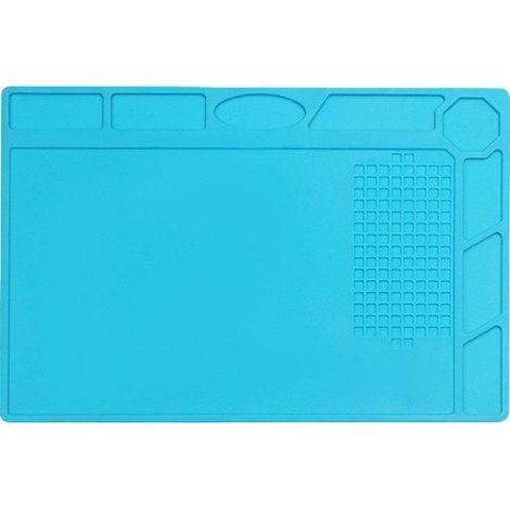 Blow Mat de soudage bleu silicone 32x23 cm