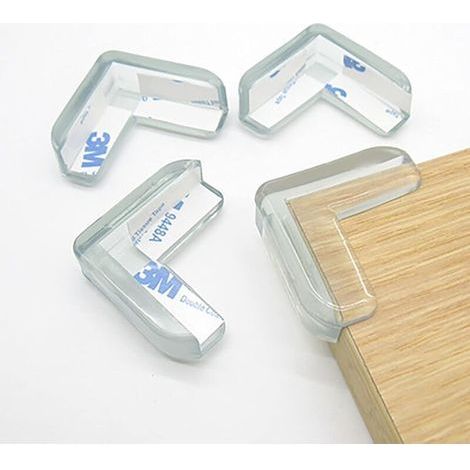 Protections de Table 12 Pièces PVC Adhésif 3M Transparent (1/4)