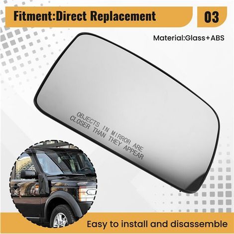 Rétroviseur de Recul Chauffant pour 3, Freelander 2, Rover (1/2)