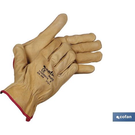 Guante vacuno extra resist. agua t-9