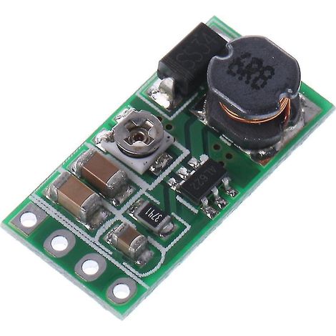 Convertisseur élévateur de tension réglable DD06AJSB pour tension continue de 3,3 V, 3,7 V, 5 V à 6 V, 9 V et 12 V.