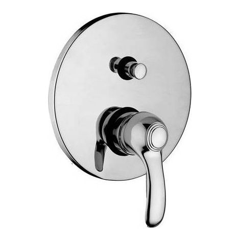 MISCELATORE MONOCOMANDO INCASSO DOCCIA CON DEVIATORE LINEA FLAVIA Misura: Cromo