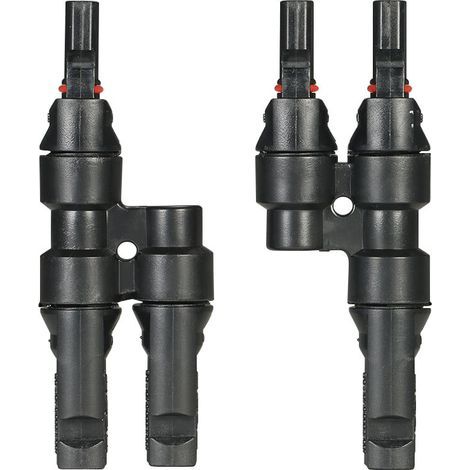 T connector MC4 solar connector waterproof three-way connector (1/5)