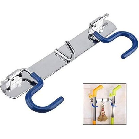 Wandmontierter Besenhalter, Mopphaken, Besenhalterung, Wandmontage, Mopprahmen