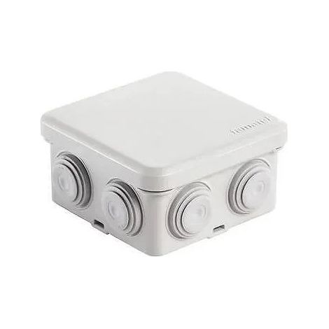 CAJA ESTANCA CON CONOS 80X80X45 A PRESION - FAMATEL (1/2)