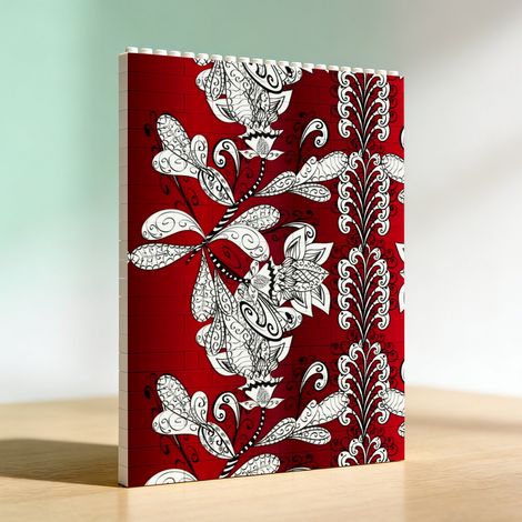 Cadre en blocs pour la Saint‑Valentin à faire soi‑même, cadeau pour anniversaire (1/5)