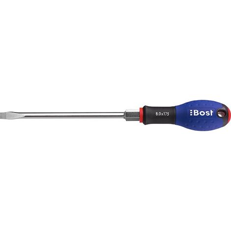 Destornillador BOST con tuerca hexagonal - Hoja plana Expert - 6,5 X 150 mm - 624330