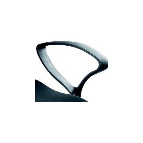 Bracciolo per sedia girevole 9103482790-792, fisso, nero, 2 pezzi/cartone