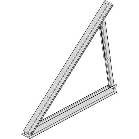 Bosch Accessori collettori piani FKF 9-2 Supporto aggiuntivo tetto piano orizzontale, 8718531037