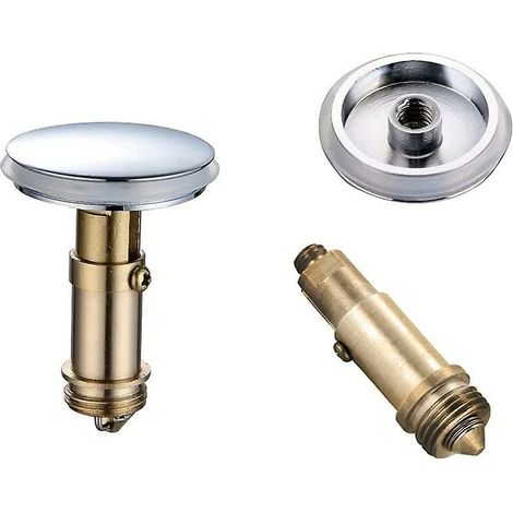 Bathtub Stopper Bathtub Drain Plug Bathtub Waste Plug Bathtub Stopper Bathtub Flapper Bathtub Waste Plug For Basin Bathtub 3.523.523.3cm Silver (1/4)
