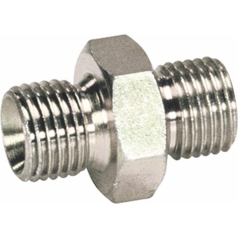 Raccord de jonction Mâle Mâle à visser 18X1,5 (Lot de 5)