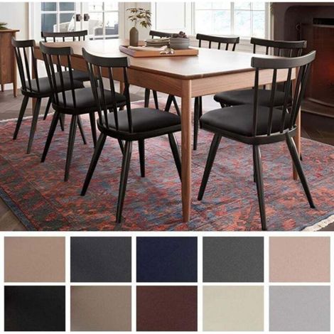 Housse De Chaise - Similicuir Imperméable Élastique - Pour Chaises De Salle À Manger Et Cuisine - Lot De 4 (1/4)
