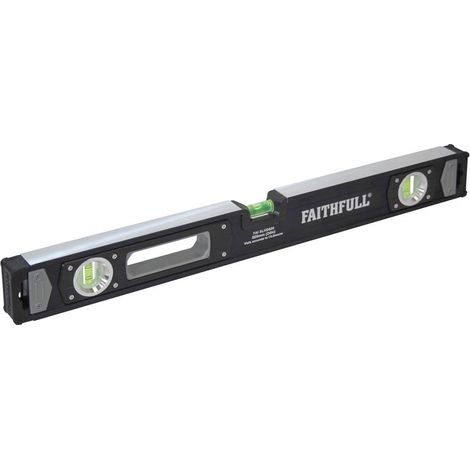 Faithfull Prestige Professional Heavy-Duty 600mm (60cm) Spirit Level – High-Accuracy, Durable Construction for Precise Measurements
