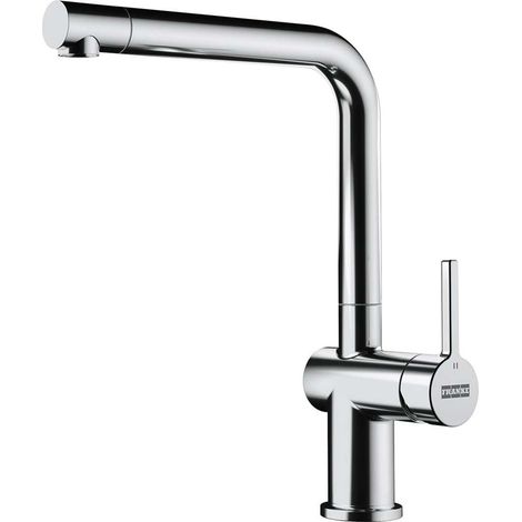 Franke Active New - Spültischarmatur FN 6564.031, Vorfenstermontage, Chrom 115.0653.390