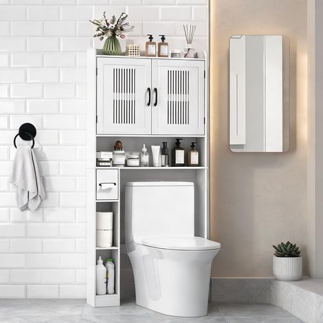 Meuble de salle de bain blanco en MDF 80 x 19,5 x 170 cm (1/5)
