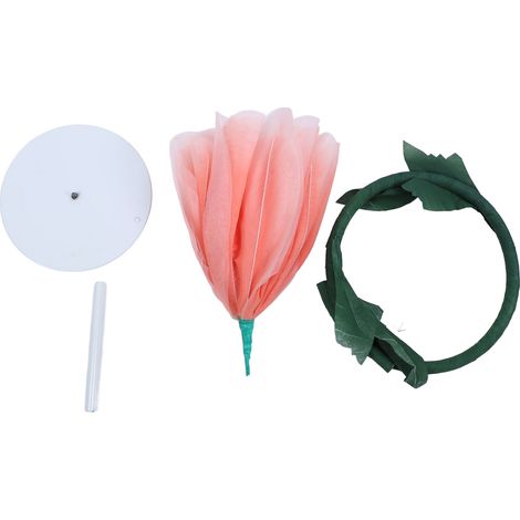 Große künstliche Pfingstrosen aus Eisen, PVC und Organza – Dekoration für Hochzeitsarrangements, Partys, Bankette, Schaufensterdekoration (1/5)