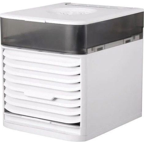 Mini ventilateur de refroidissement, Génération 3 améliorée USB universel, Bureau, Blanc (1/5)