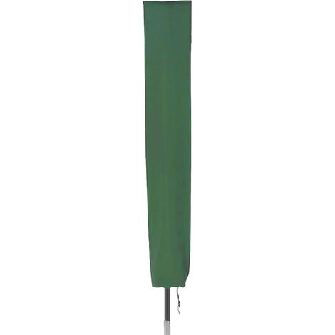 Housse de Parasol, Housse de Protection pour Parasol de Jardin, Anti-UV, Anti-Vent, Étanche, Tissu Oxford 600D Parasol Couverture de Parasol - 153 x 30 x 30 cm (Vert) (1/5)