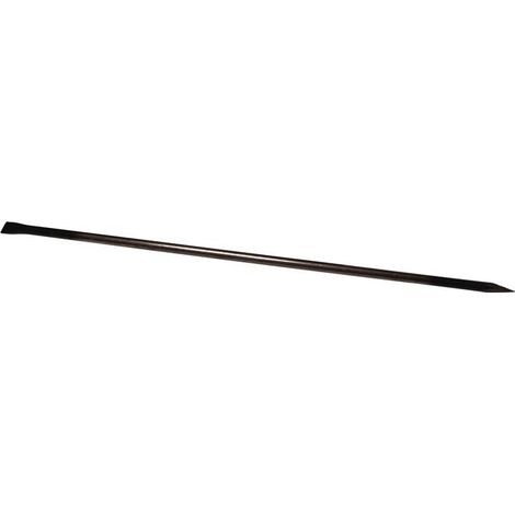 KRUMPHOLZ Brechstange Länge 1250 mm Breite 40 mmmit Meißel und Spitze schwarz lackiert