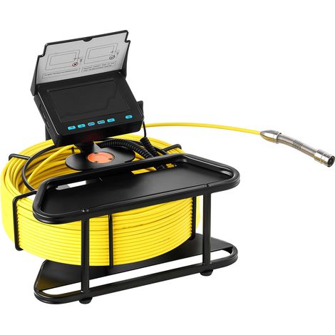 30-m-Rohrinspektionskamera, IP68 wasserdicht, mit einstellbarer LED-Beleuchtung, 4500-mAh-Akku und 16-GB-Speicherkarte im Lieferumfang enthalten. (1/5)
