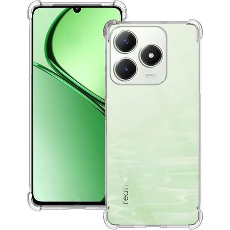 Custodia per Realme C63, resistente alle cadute, trasparente (1/5)