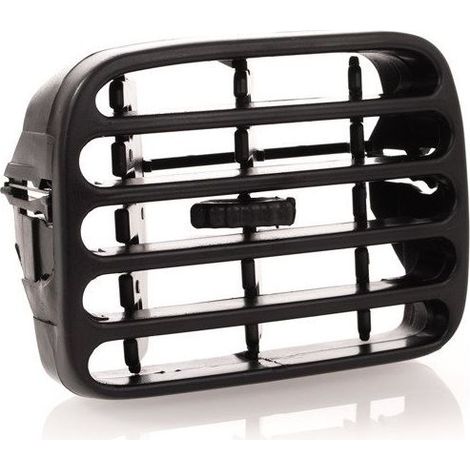 Grille d'aération de la console centrale gauche, noire, pour Renault Clio II (1998-2001). (1/2)