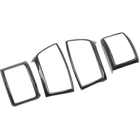 Mittelkonsolen-Luftauslassrahmen aus Kohlefaser für Ford Ranger / Everest Zubehör 2015-2021 (1/5)