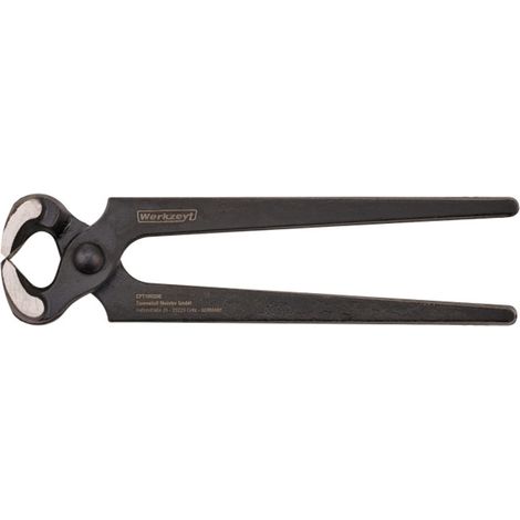 Tenaglia per Falegname, Misura 200 mm, con Spalla Quadra, Nero