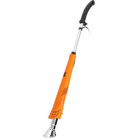 Electric Weed Burner, 60/650℃ 2000W Thermal Weed Killer with 2M Cord, Thermoplastic/Charcoal Light Function, with 3 Nozzles for Garden/BBQ/DIY, Orange (1/5)