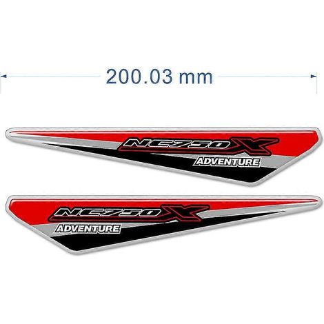 Protections adhésives pour réservoir Honda NC750X, carénage, casque, valises, kit d'autocollants, accessoires moto 2019-2020 (1/5)