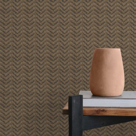 Papier peint intissé Tissage ethnique 1005 x 52cm Paille