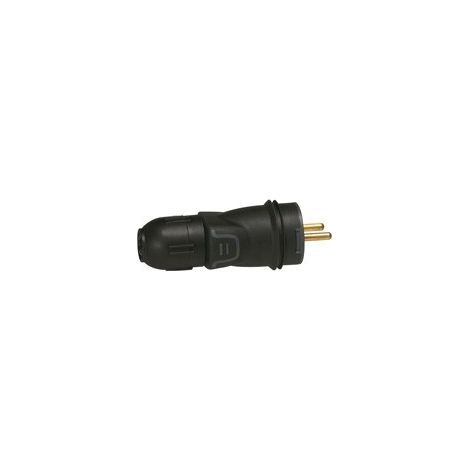 Fiche caoutchouc 2P+T 16A IK08 pour IP55 LEGRAND 050444 (1/4)