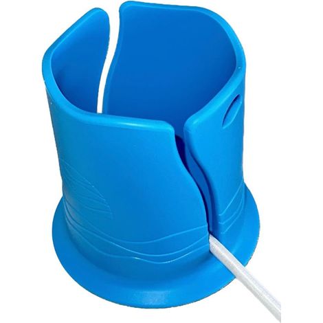 Porte-gobelet/manchon pour bouteille d'eau en forme de planche de surf bleue (1/5)