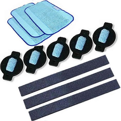 11 Stück/Lot Roboter-Radreifen-Wischmopp-Wasserkappe als Ersatz für iRobot Braava 320, 380, 381, 380T, 390, 390T Mint, 4200, 4205, 5200, 5200C (1/5)