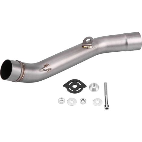 Tuyau d'échappement intermédiaire pour Kawasaki Z800 2013-2016, connexion de 51mm en acier inoxydable (1/5)