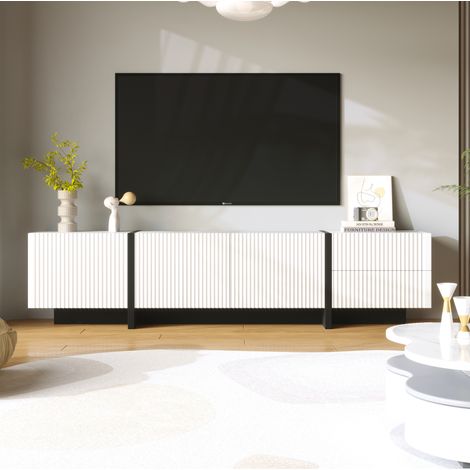 TV-Schrank 190 cm Mit 3 Türen Und 2 Schubladen (1/5)
