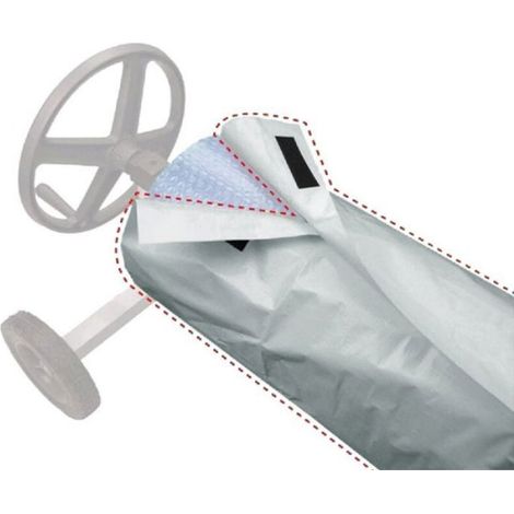 Bâche de Piscine - Tissu Imperméable - Protection UV Vent Pluie Poussière - Enroulable - 300 x 400 cm (1/3)
