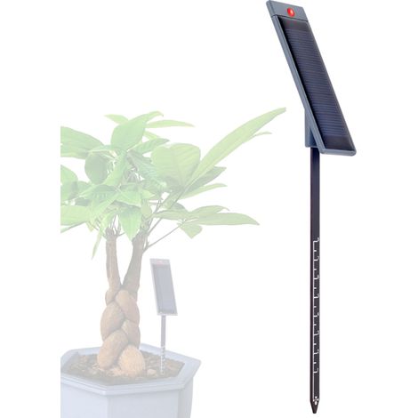 Testeur de sol pratique pour plantes en pot et fleurs, appareil de test de sol automatique avec voyant rouge (1/5)