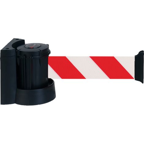 Novap – Enrouleur mural avec sangle 5m x 50mm pour balisage multidirectionnel – Support ABS résistant – 2051088 (1/4)