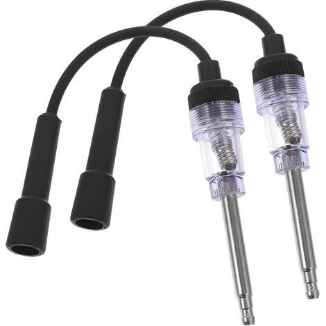 2 pièces Testeur Allumage Voiture Outil de Diagnostic Moteur pour Bougie Testeur pour Moteur à Essence Outil de Ignition pour Automobiles