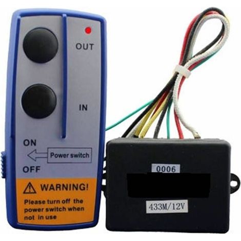Télécommande de Treuil à distance universelle sans Fil 12v 30 m - Télécommande de Treuil à distance universelle sans Fil 12v 30 m