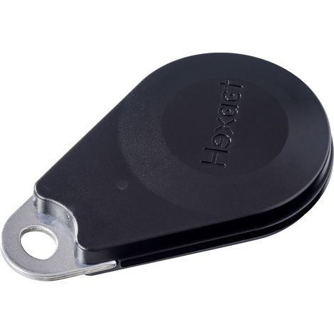 Badge mains libres NOIR, détection à 1 m, prog. via HEXACTWEB, pile incluse - AIPHONE HEBRMLN