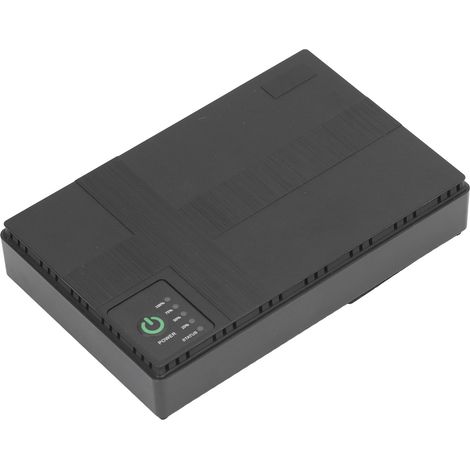 Bloc batterie 8800mAh pour caméra et routeur, onduleur de secours 5V 9V 12V 15V 24V POE, entrée 85-265V, noir, prise UE (1/5)