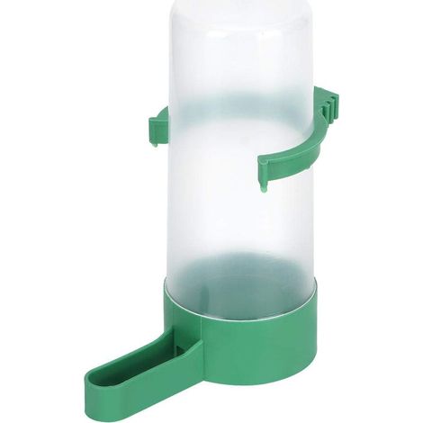 Set di 10 mangiatoie automatiche per uccelli – rotonde e rinforzate – in plastica – per agricoltura/allevamento – con contenitore per l'acqua