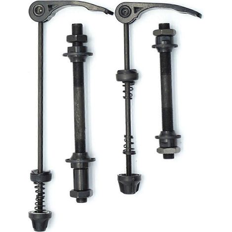 Schnellspanner-Set für Mountainbikes, vorne und hinten, Hohlachse (1/5)