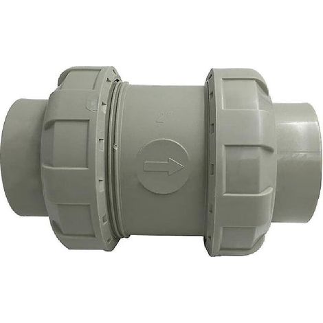 Diamètre(20mm)étanche Lmell gris clapet anti-retour en ligne pour machine à laver (1/2)